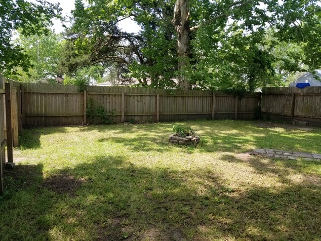 Fenced backyard - 101 N Orange St