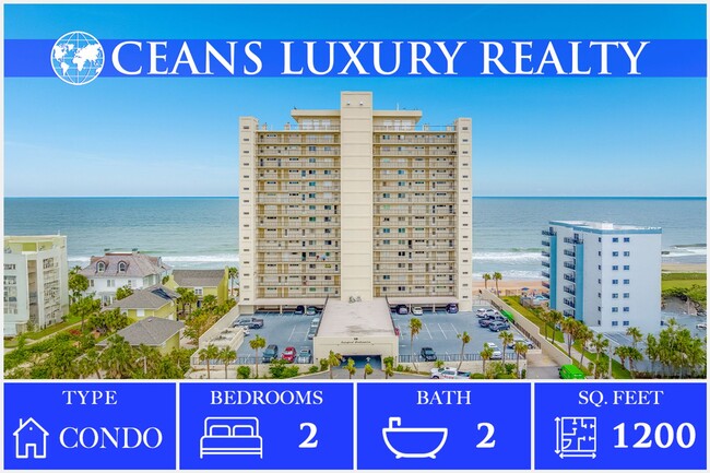 Unfurnished Oceanfront Ormond Beach Condo - Unfurnished Oceanfront Ormond Beach Condo