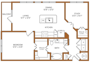 A5 floor plan Rye Heights
