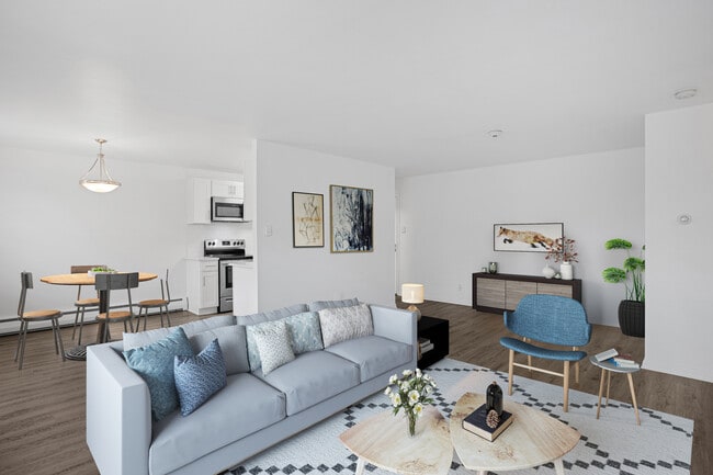 Two bedroom living room