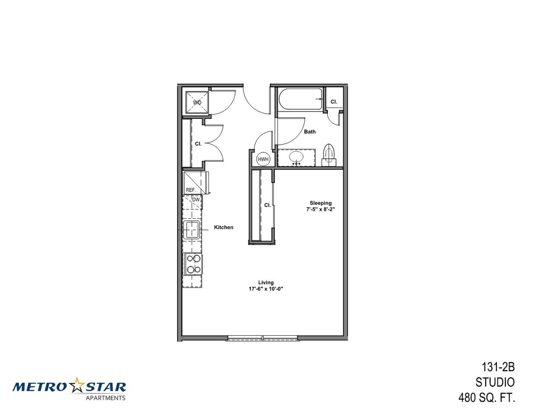 Floor Plan - Studio