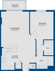 1 Bedroom, 1 Bath