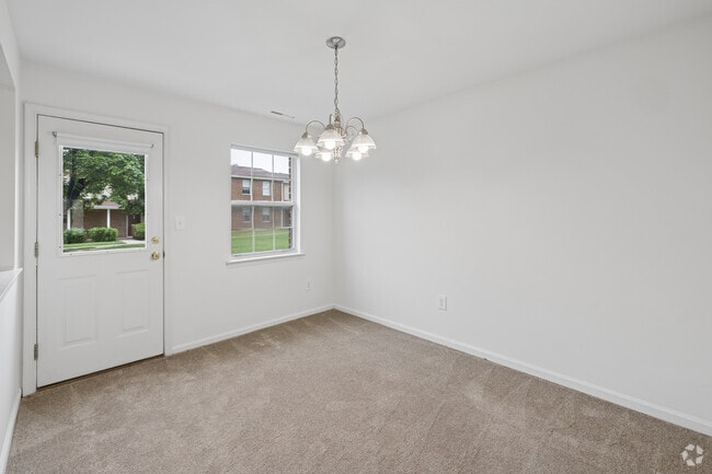2BR, 1BA - 1,296SF - Dining Room