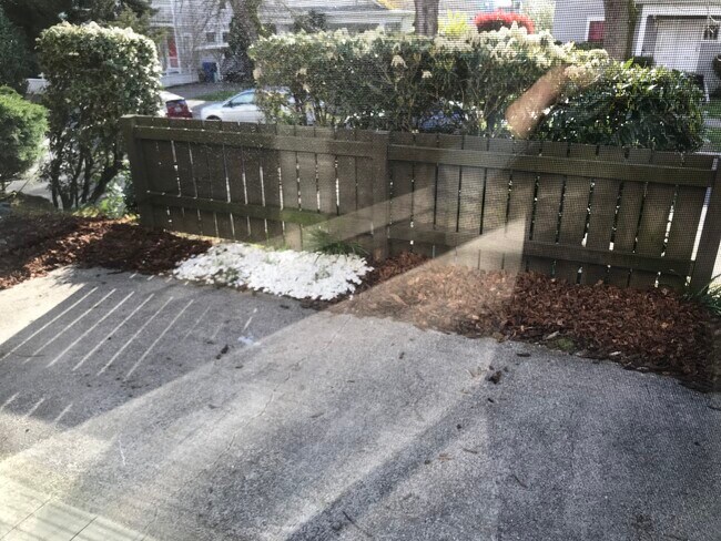 Patio area outside the unit for BBQ and eating outside - Margan Apartments