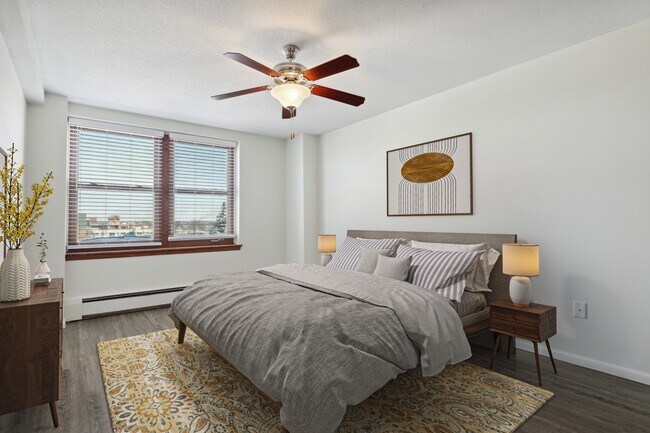 Step into the elegant comfort of Central Lakes of Uptown, where airy bedrooms and modern designs create a tranquil retreat. Enjoy stunning views and contemporary amenities tailored for your lifestyle. Schedule a tour today! - The Shores