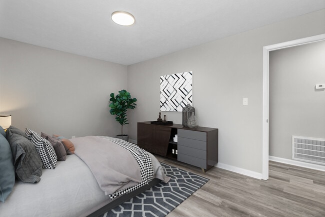 The Holly Master Bed Staged