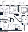B9PH | 2x2 PH | 1071 sq ft