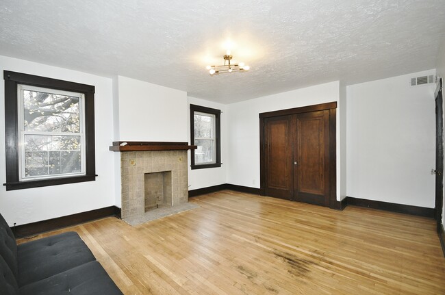 Living room - 2017 West St Apartments Unit 3