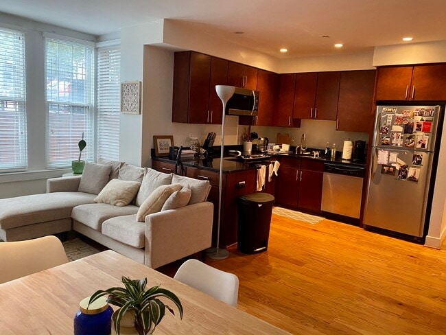 Family room and kitchen - 2910 Georgia Ave NW Unit C04