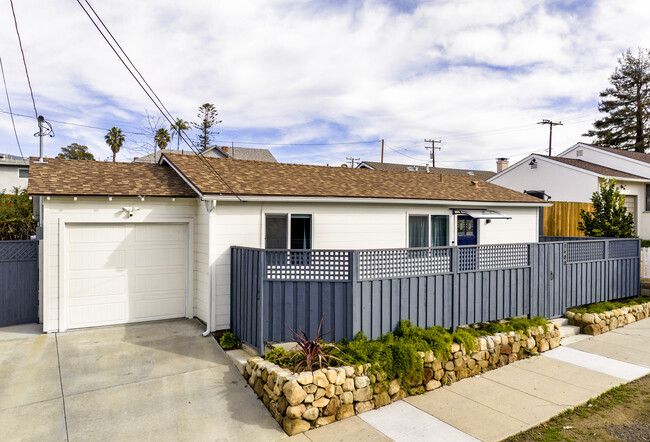 Our house. Steep driveway can only accommodate a compact car. - 1608 Castillo St House