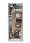 S2_Studio_1Bath_623 Sq Ft