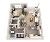 Falling Water floor plan The Broadwater