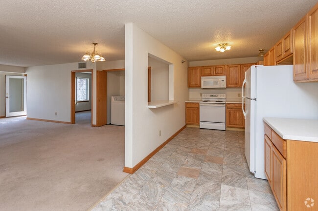 2BR, 2BA - 1,295SF