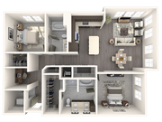 Canal 1535 Floor Plan B5