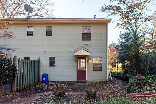 Backyard entrance - 732 S Candler St
