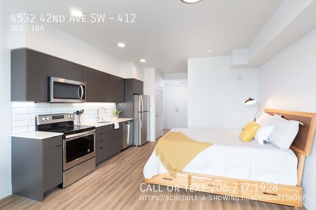 Luxury Studio in West Seattle off Californ... - Luxury Studio in West Seattle off Californ... Apartamento Unidad 412