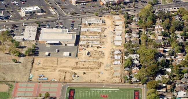 Aerial - The Heights on Stockton