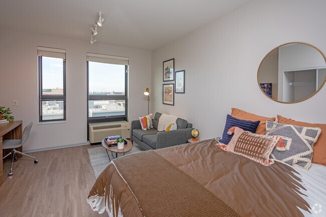 Studio, 1BA, Model - 398SF