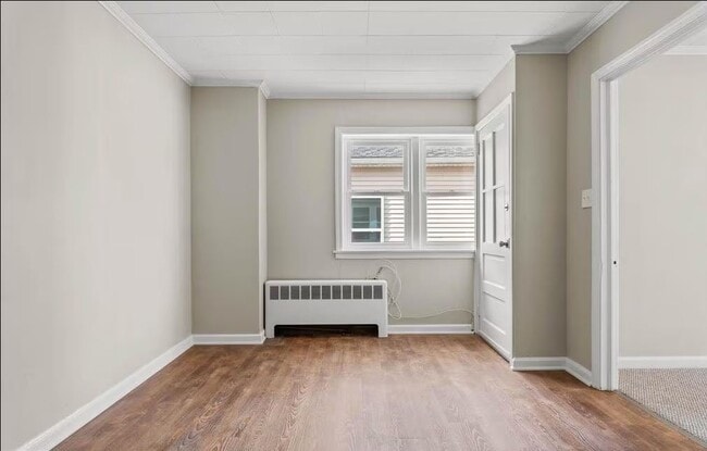Living room with new windows