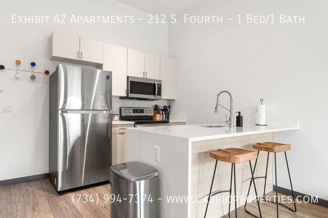 Photo - Exhibit A2 Apartments - 212 S. Fourth -1 Bed/1 Bath Unit 1 Bed/1 Bath