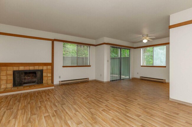 Warm and Inviting Living Room at Mariposa Apartments
