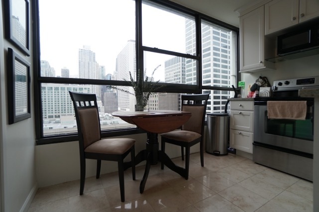 Eat-in kitchen - 405 N WABASH Ave Condo Unit 1103