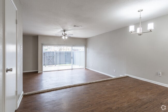 Living Room - The Townhomes on Three