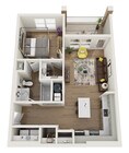 1B floor plan The Willow