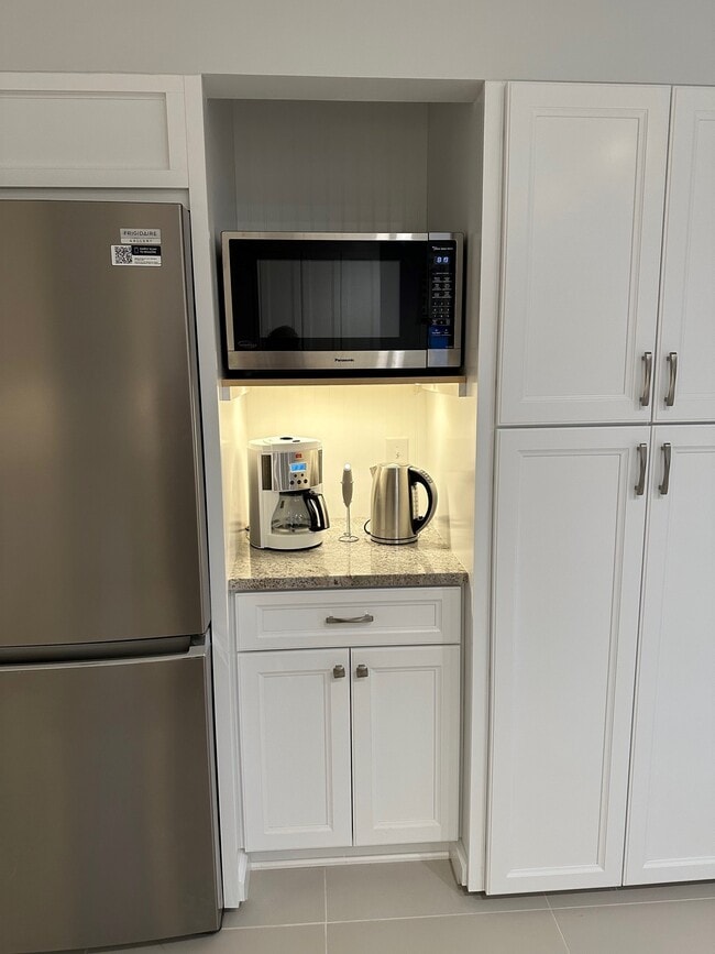 Coffee Station in Kitchen