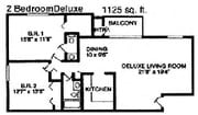 2BR/1.5BA