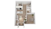 Charlie (3.5) 1 bed, 1 bath