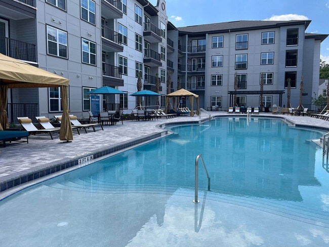 Experience luxury living with a resort-style pool at this stunning apartment complex.
