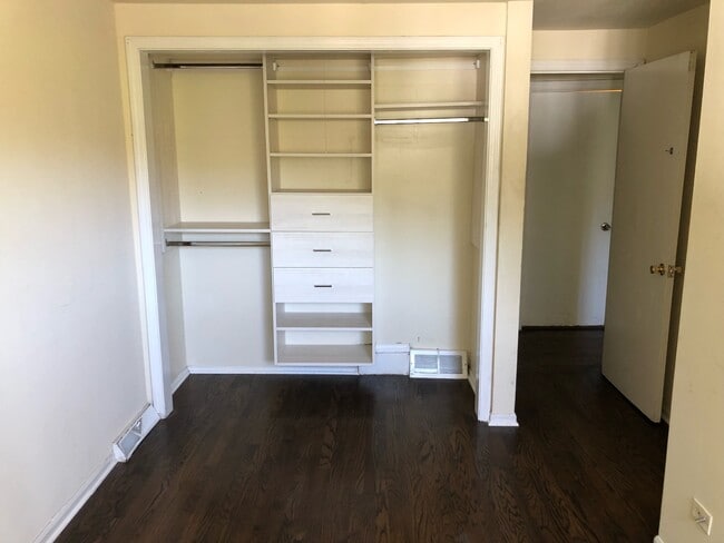 built in closets