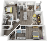 Cue Galatyn Station - B2E Floor Plan