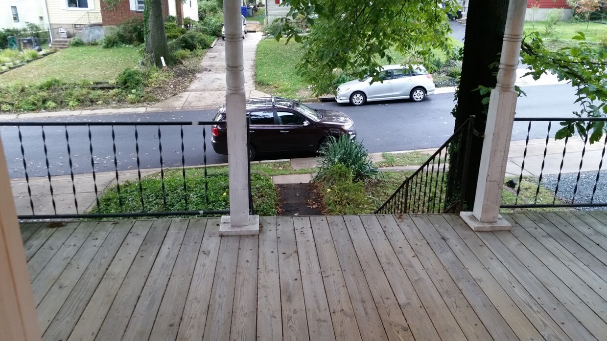 Looking out the Front Door - 619 Mississippi Ave (Silver Spring, MD)