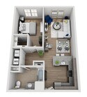 A1 floor plan The Harper At Harmon Meadow