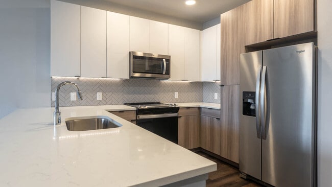 Kitchen with Stainless Steel Appliances