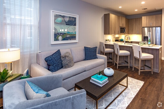 The Lark -2BR,2BA-1196SF - living Room