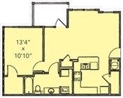 1 BA with Balcony