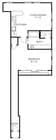 A8 - 1x1 floor plan The Rice