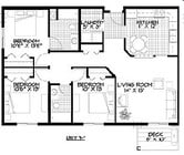3BR/2BA