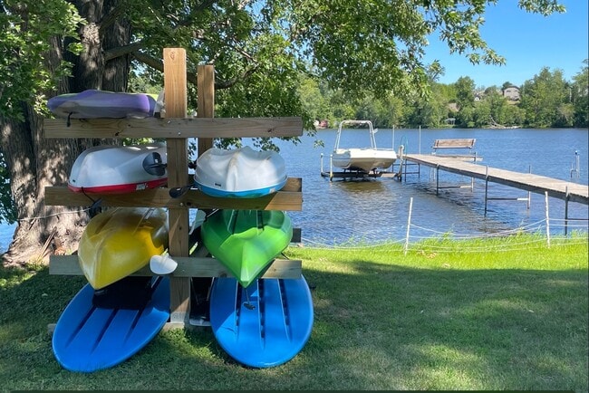 Kayaks & Paddleboards come out each summer, available first come first serve. - Cross Lake Estates - Furnished Rentals