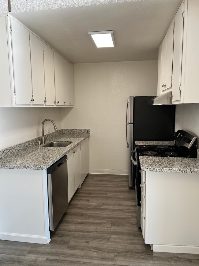 Partial renovated kitchen