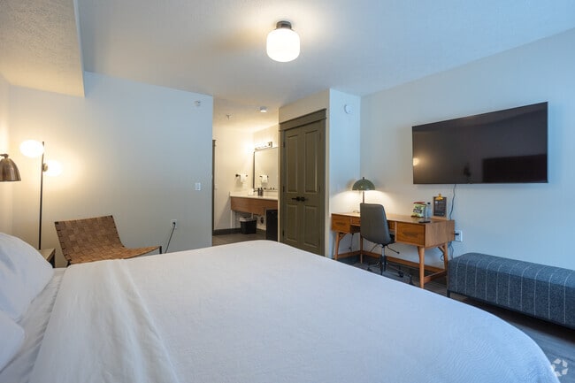 1BR, 1BA - 300SF - Bedroom