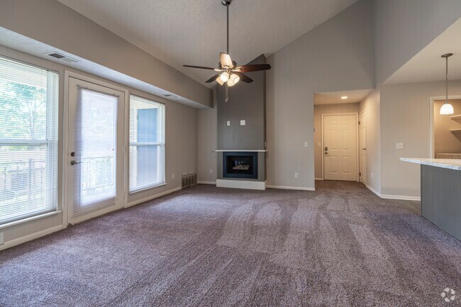 2BR, 2BA - 1,049SF - 2nd Floor - Dining/Living Room - Pine Lane Estates