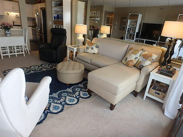 living room - 121 S Washington Ave Unit 14th floor
