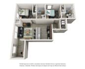 2F Two Bedroom_755sqft
