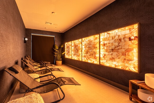 Himalayan Salt Meditation Room
