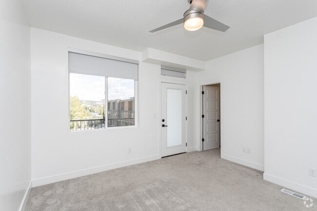 3BR, 2.5BA - 2,440SF - Primary Bedroom - Peak Draper Townhomes