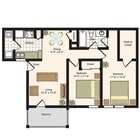 B1 | 2x2 | 846 sq ft